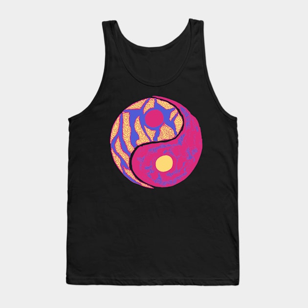 Trimec Circle of the Yin Yang Tank Top by kenallouis